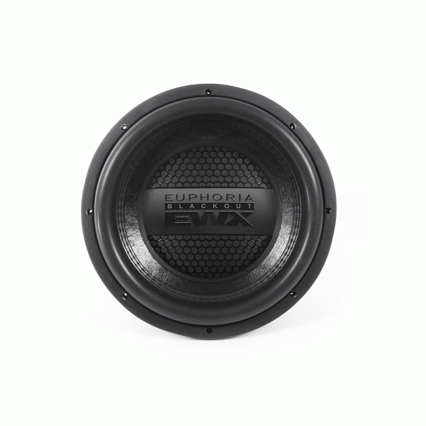 EWXB12D4 : 12" Dual 4-Ohm Subwoofer Black Out Edition