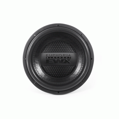EWXB12D4 : 12" Dual 4-Ohm Subwoofer Black Out Edition