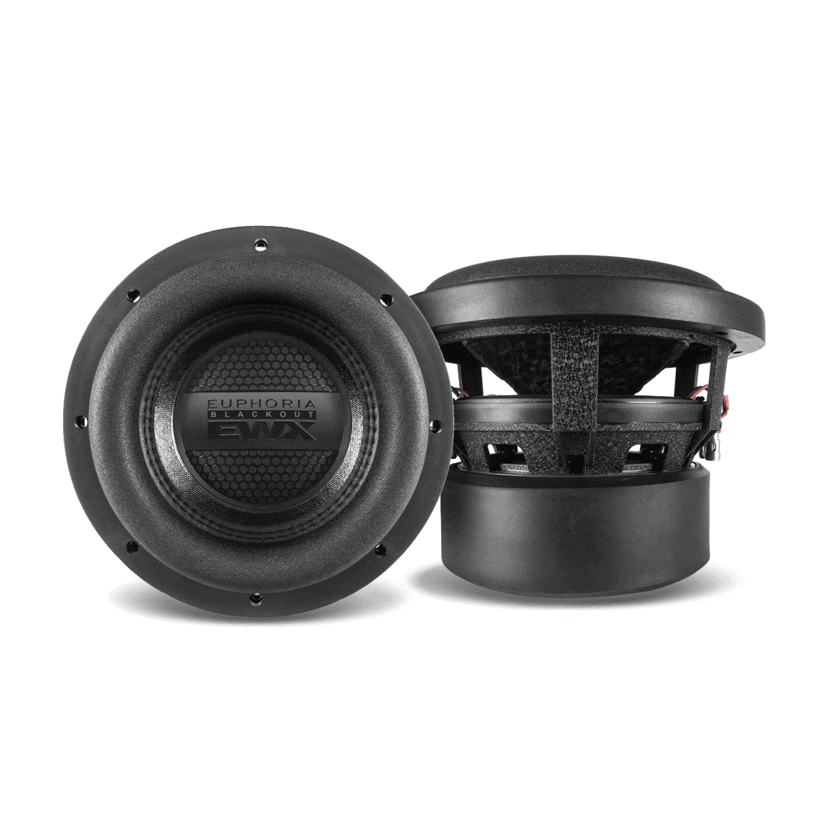 EWXB8D4 : 8" Dual 4-Ohm Subwoofer Black Out Edition