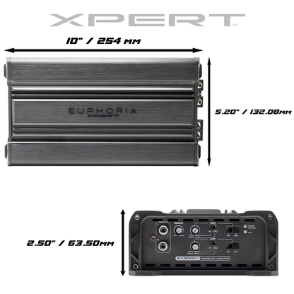 EX3000.1 : Full Range Class D Monoblock Amplifier