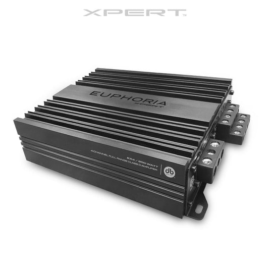 Xpert Euphoria EX4 : Full Range Class D 4 Channel Power Sports Amplifier