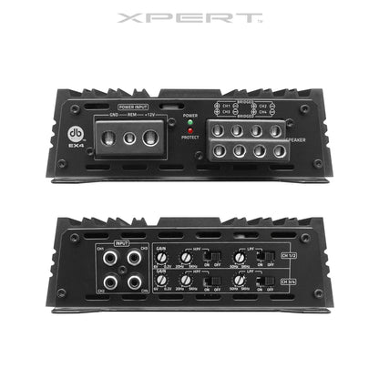 Xpert Euphoria EX4 : Full Range Class D 4 Channel Power Sports Amplifier