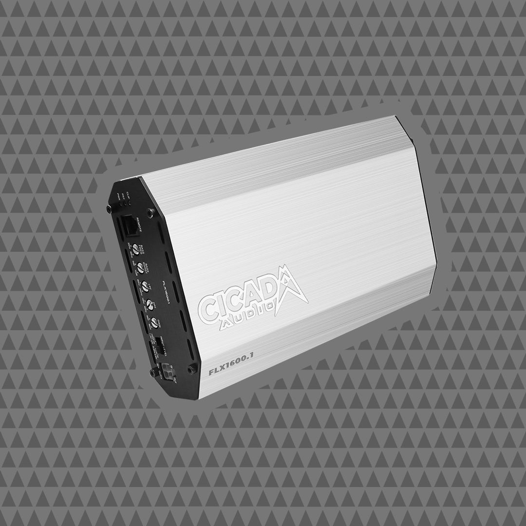 Motorcycle Mono Power Amplifier HDPG HDPG4K 1600W RMS 2 Ohm High Output For Riders With Low THD