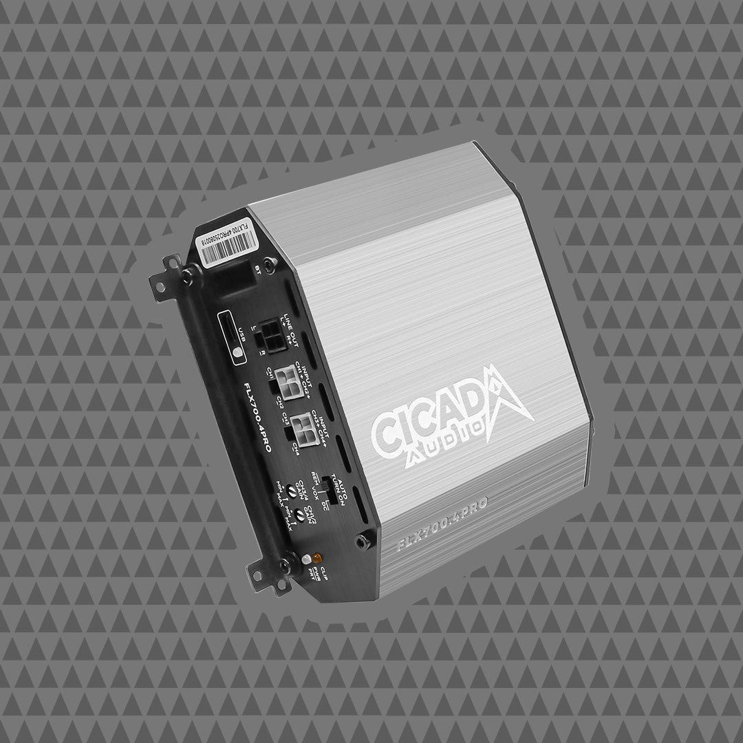 MotoTech DSP Pro 4CH Motorcycle Amplifier With Built In DSP And 120W X4 RMS For Motorcycles