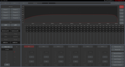 EX200.4DSP : 4 CHANNEL AMPLIFIER WITH BUILT IN 6 CHANNEL DSP