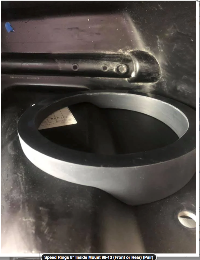 Speed Rings 8" Inside Mount 98-13 (Rear Mount)(Pair)