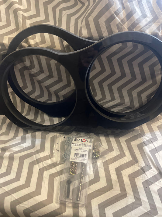 Quad 10 Inch Quad Mount 14 Plus Pair For Motorcycle Bags Sold In Pairs With CNC Molded Premium Construction