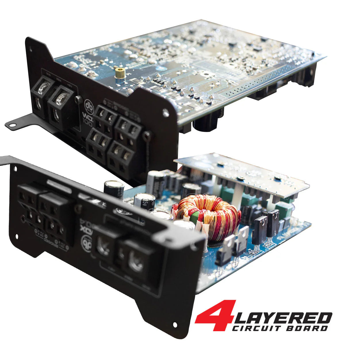 WDX100.4 : 4-Channel Class D Amplifier