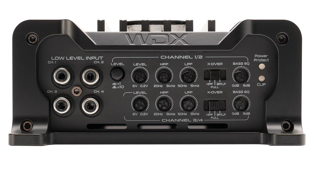 WDX100.4 : 4-Channel Class D Amplifier
