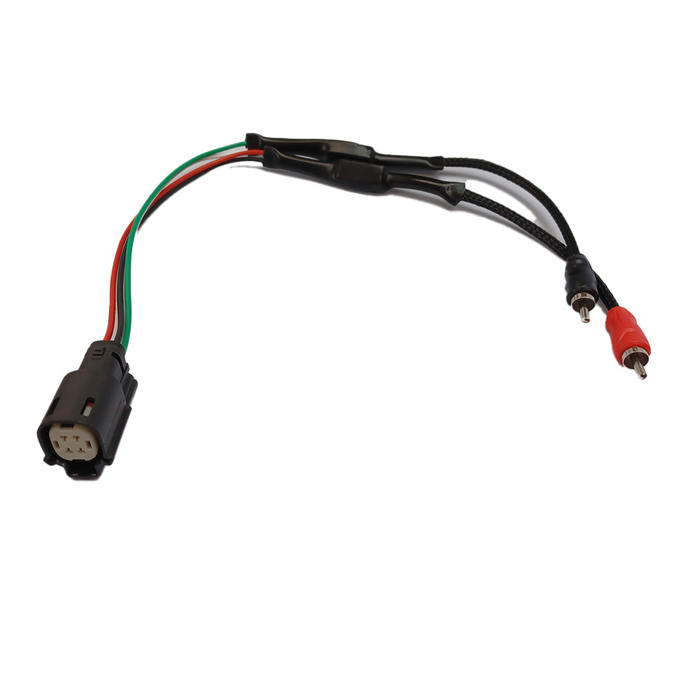Rear output from factory radio on a SG or RG Harley, 14-up