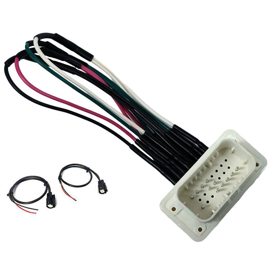 RF Rear Bypass Harness, Saddlebag Mounted Factory Amp 21-23
