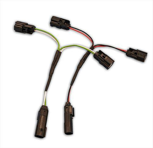 Velocity 2P Molex Parallel Speaker Adapter For Motorcycle Riders Plug And Play With American Hard Bag Harnesses