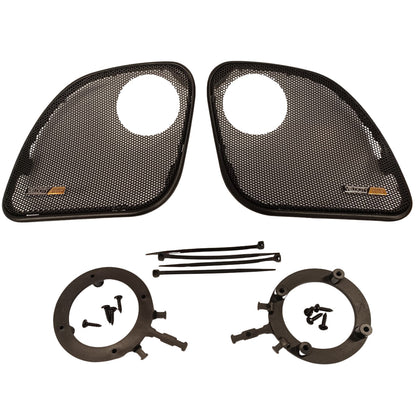 Velocity Road Glide Fairing Grills with Tweeter Provision 2015-2023