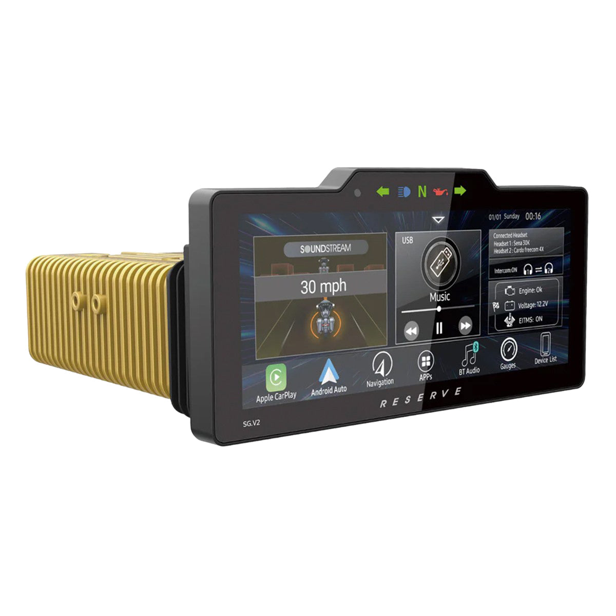 SG.V2 SoundStream Radio for 1998-2013 Street Glide