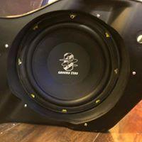 Harley 10 Inch Subwoofer Adapter Rings 98-Current Pair With Hardware For Saddlebag Mounts For Harley Riders