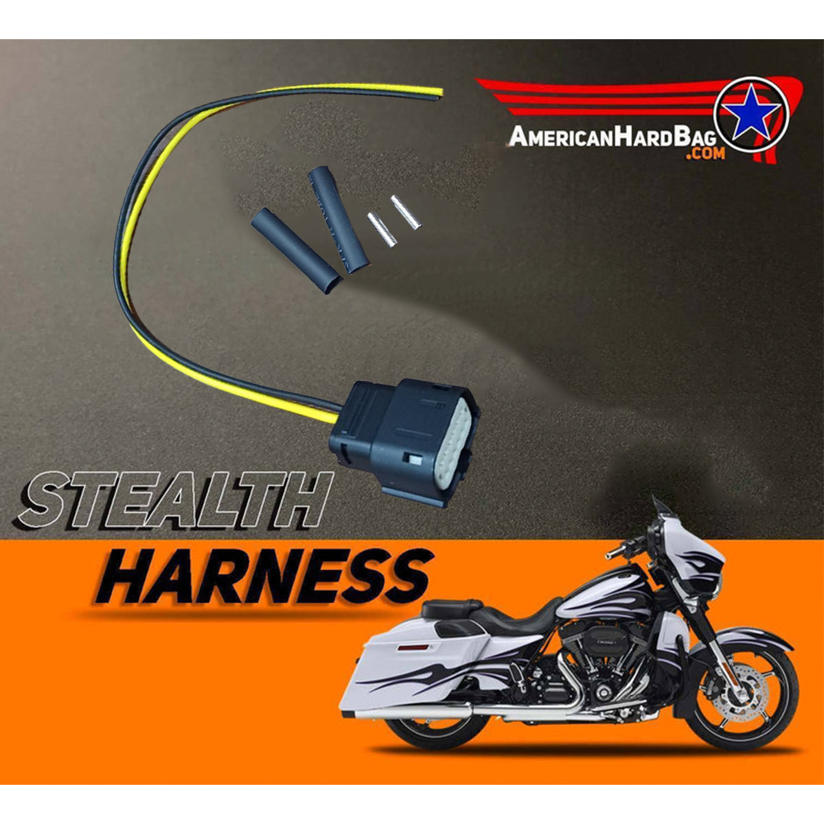 Stealth Power Tap Harness Without CB Option 14+