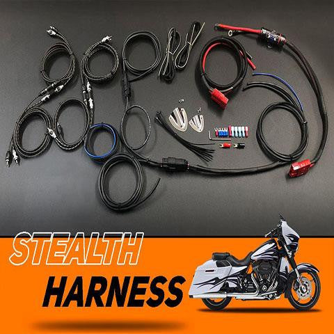 Amplifier Harness for Saddlebag (2 channel or 4 channel) 1998+